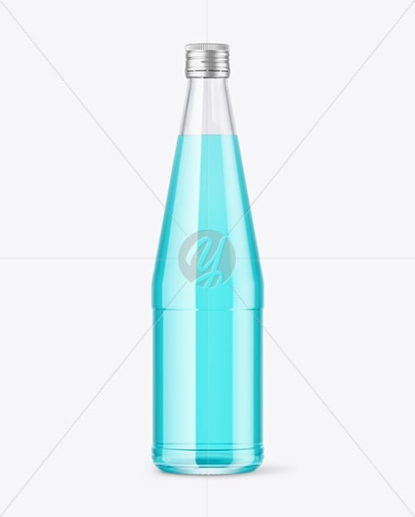 Color Liquid Bottle Mockup