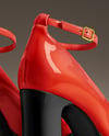 Pair of Platform Heels Mockup