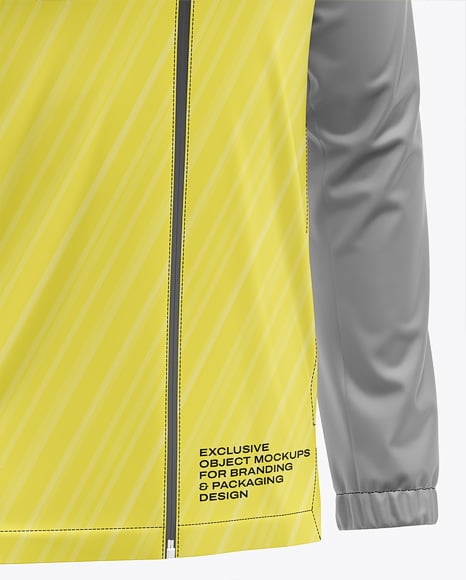 Hooded All Weather Jacket Mockup