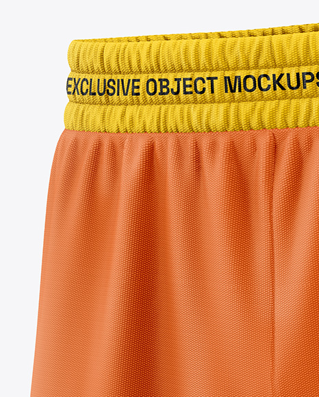 Men's Shorts Mockup - Half Side View