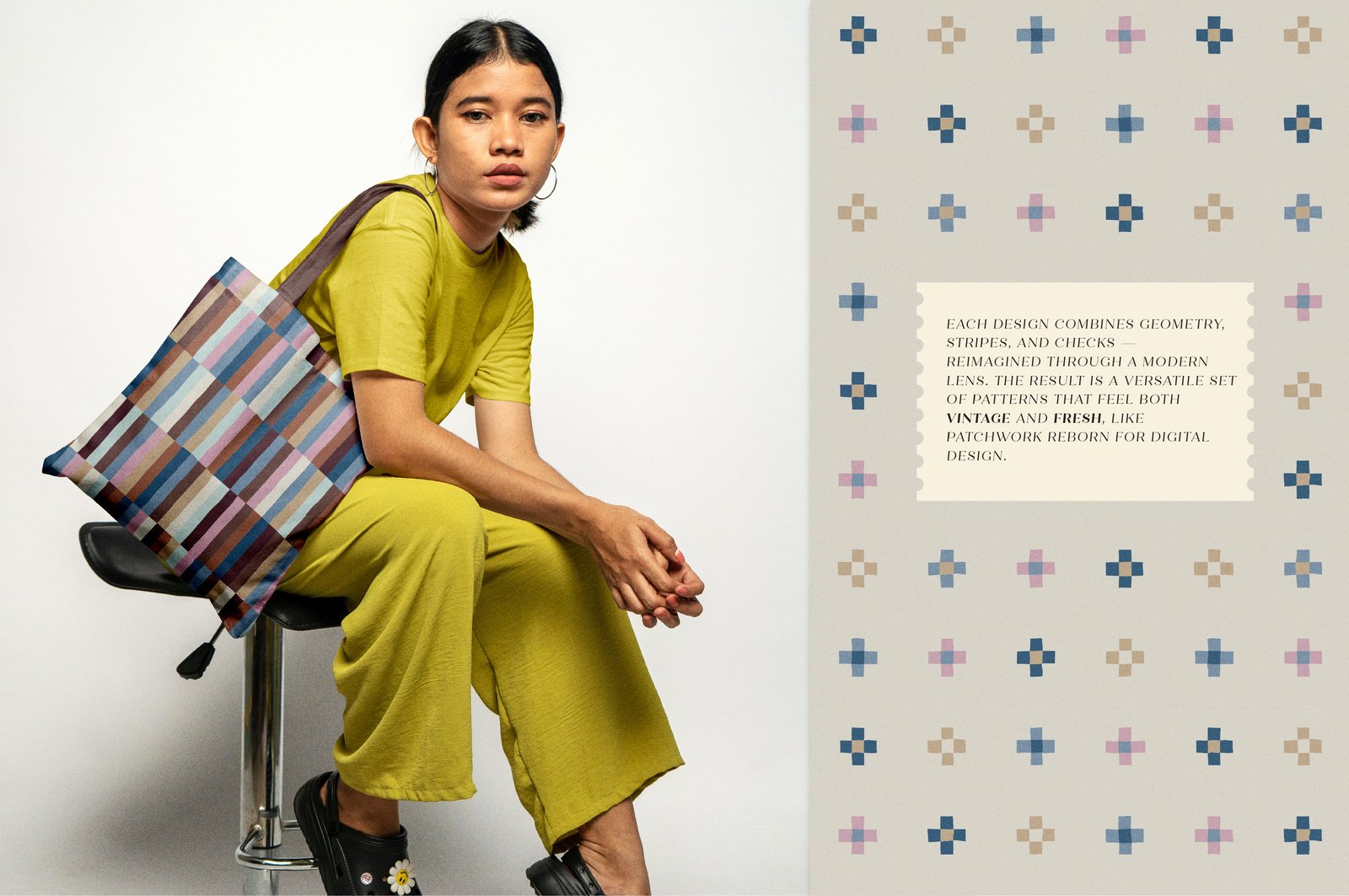 Heritage Patchwork. Seamless Patterns