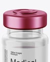 Clear Glass Medical Ampoule Mockup