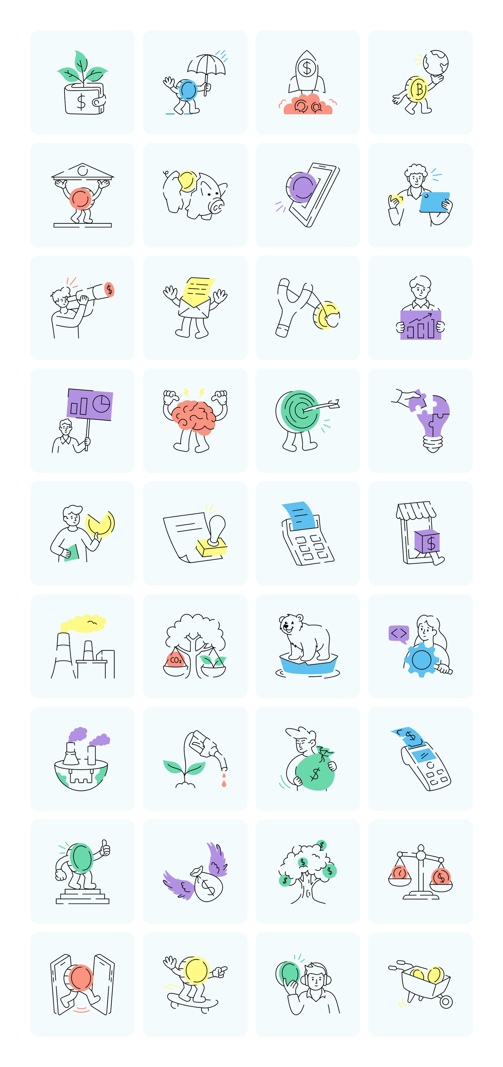 Creative Illustrations Bundle