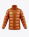 Glossy Down Jacket Mockup