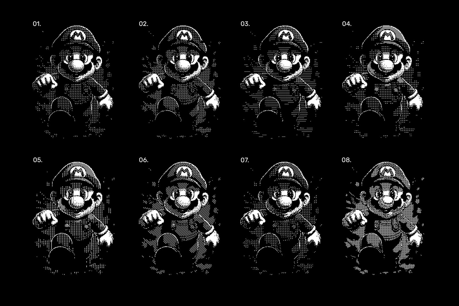 Dithering Bitmap Effect