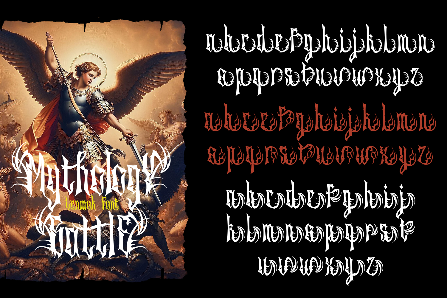 Lenmok - Blackletter Font
