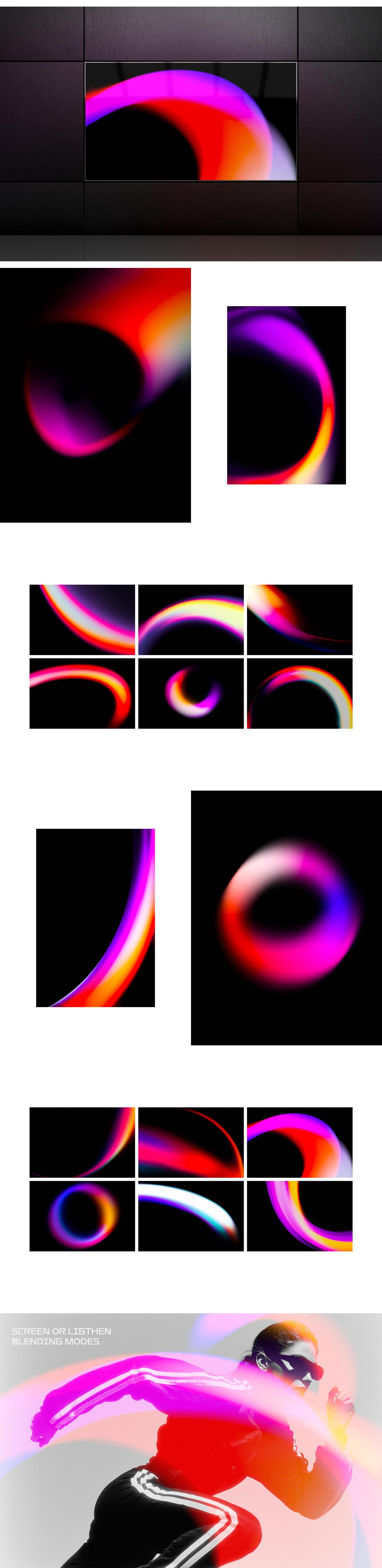 Abstract Minimalistic Gradient Backgrounds