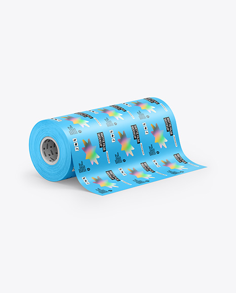 Matte Film Roll Mockup - Stationery mockups
