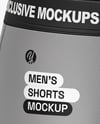 Men's Compression Shorts Mockup