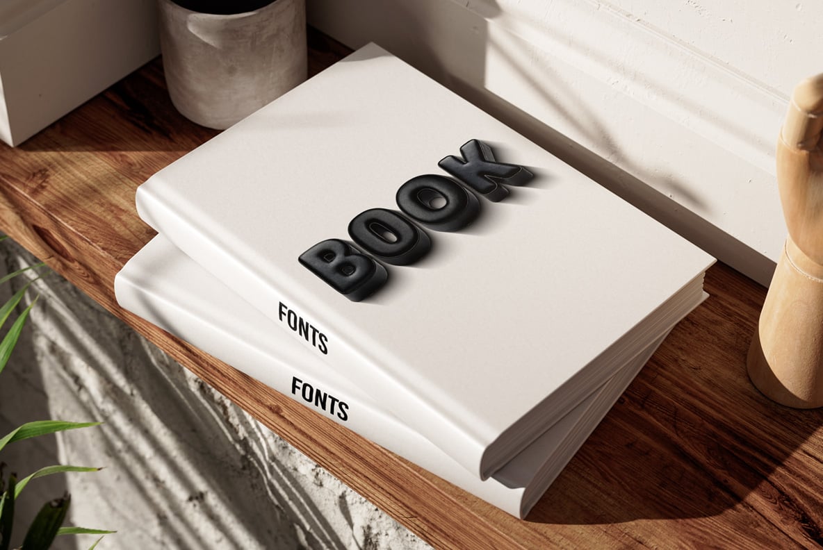 Black Leather Font