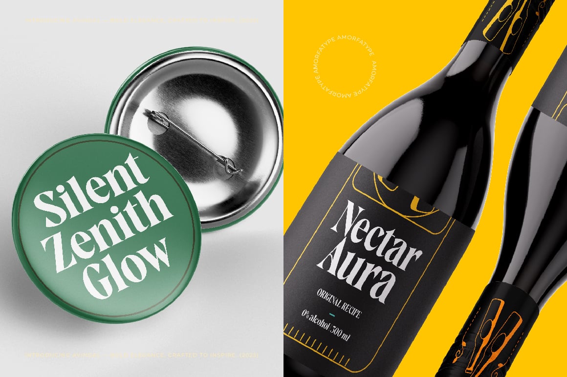 Avingal Serif Bold Display