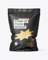 Kraft Paper Stand-Up Pouch Mockup