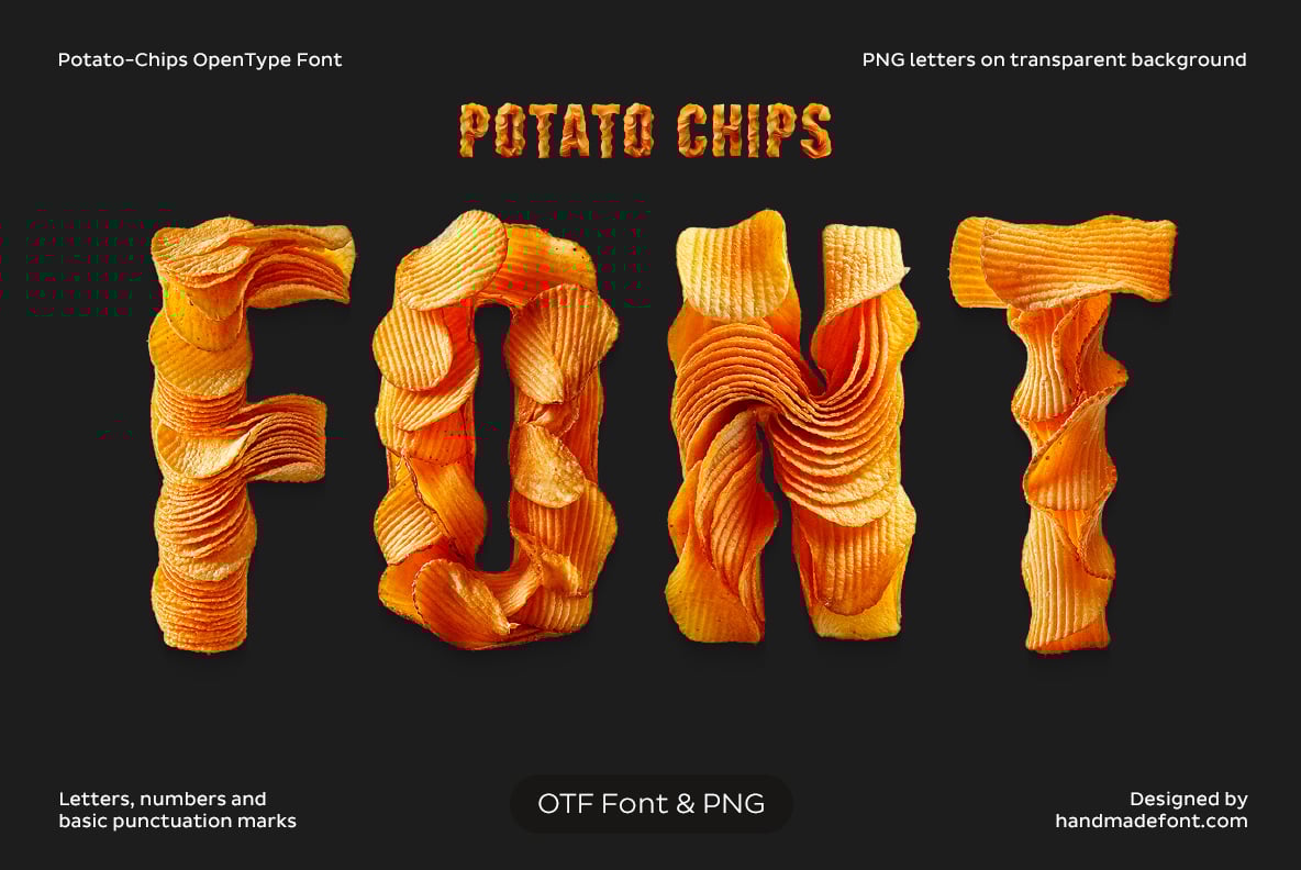 Potato Chips Font