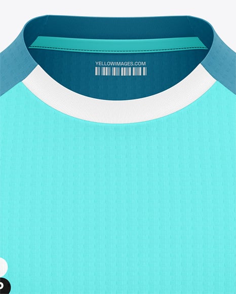 Raglan Short Sleeve Jersey Mockup