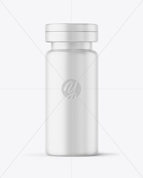 Matte Medical Ampoule Mockup