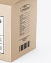 Kraft Paper Box Mockup
