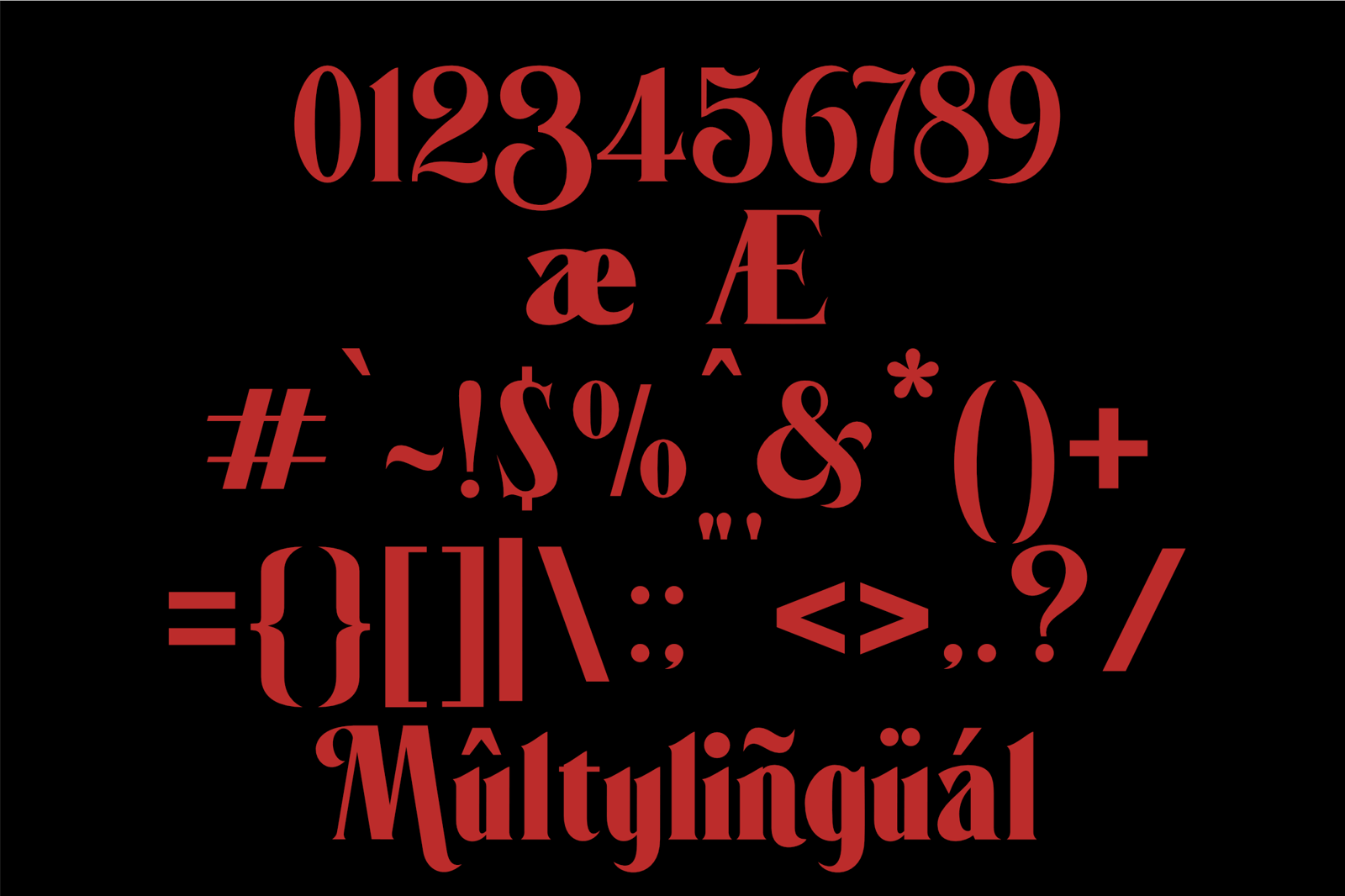 Muflesh - A Classic Bold Typeface