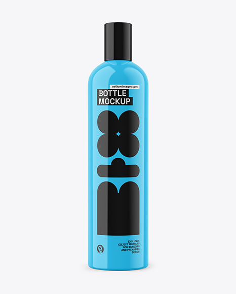 Glossy Bottle Mockup - Bottle mockup