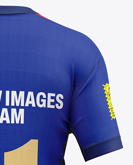 Soccer Jersey Mockup - Back View