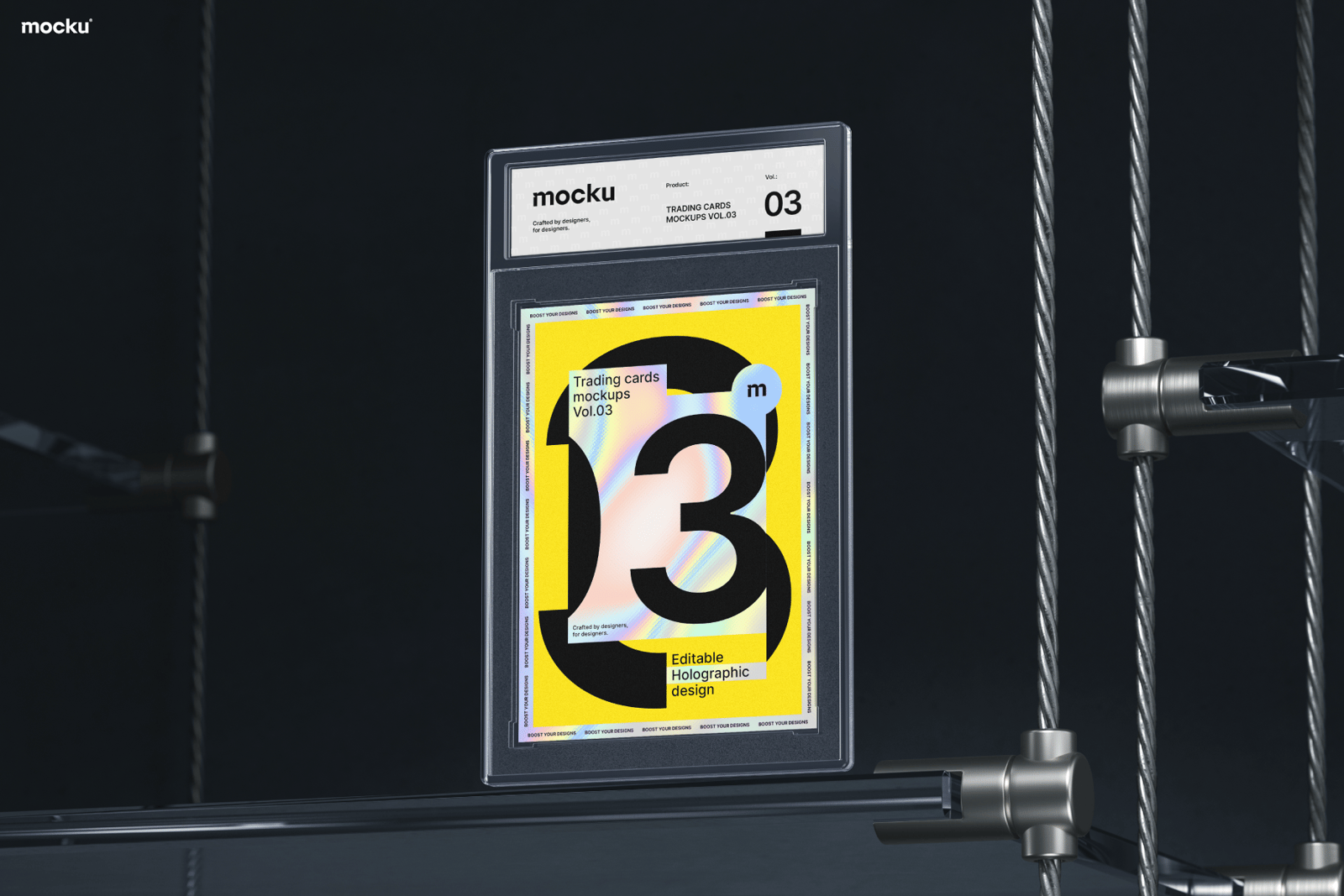 Trading Card Mockups - VOL 03