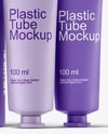 Bottles with Tubes Mockup