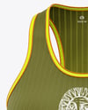 Women's Ribbed Tank Top Mockup