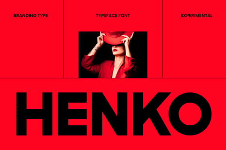 Henko – Bold Modern Sans Serif