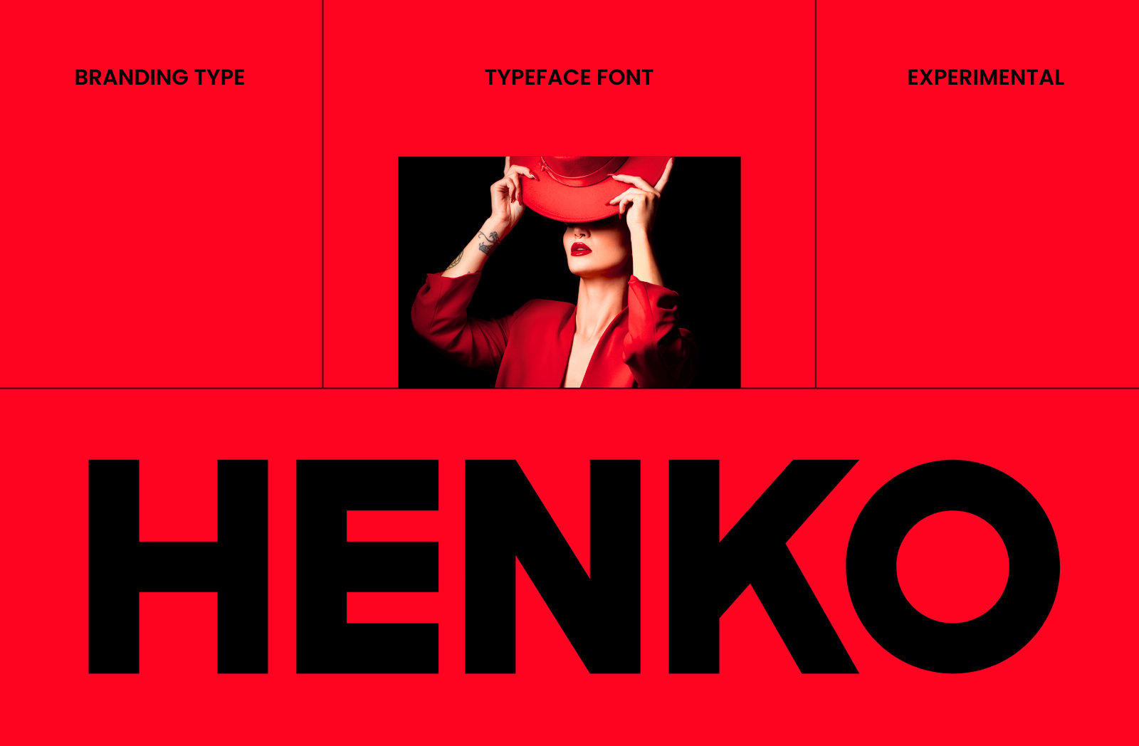 Henko – Bold Modern Sans Serif