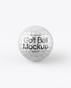 Golf Ball with Tees Mockup