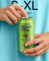 Drink Can in Hands Mockup