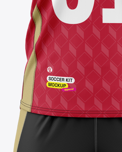 Soccer Kit Mockup - Front View