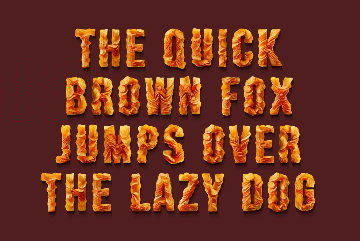 Potato Chips Font