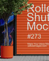 Roller Shutter Mockup