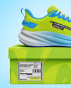 Running Shoe on Box Mockup