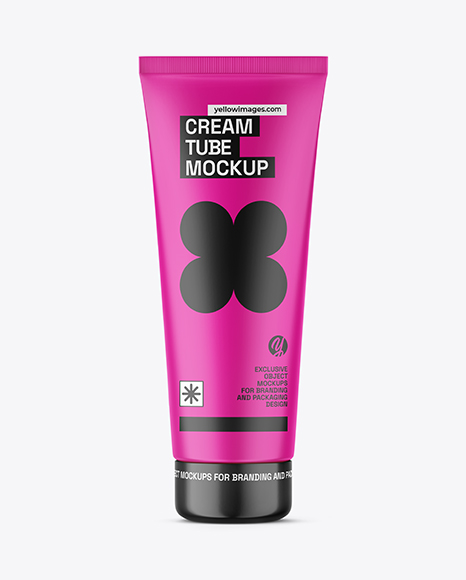 Cosmetic Tube Mockup - Product package mockup
