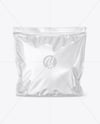 Clear Plastic Stand-Up Pouch Mockup