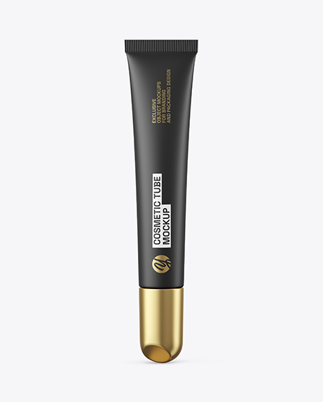 Matte Cosmetic Tube Mockup