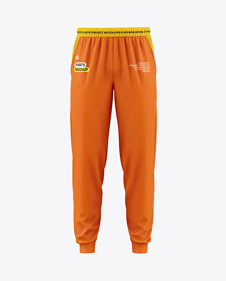 Men’s Pants Mockup - Front View