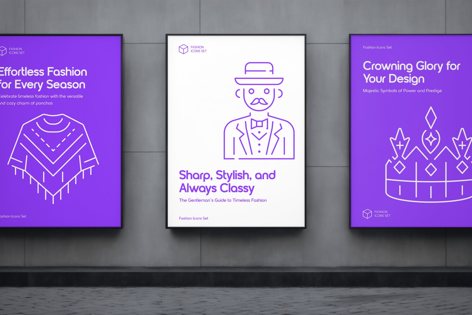 Fashion Icons Set