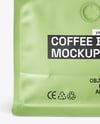 Matte Coffee Bag Mockup