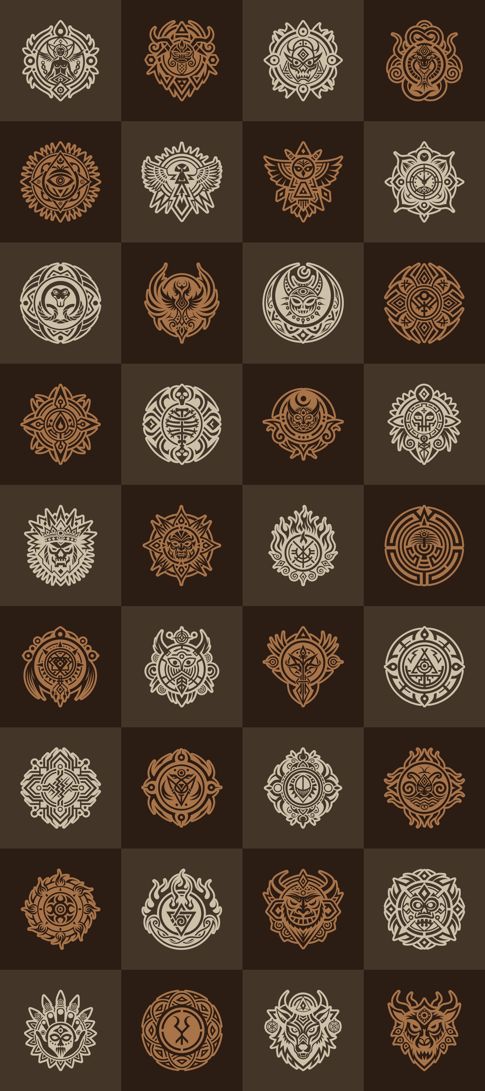 Shaman Art Symbols