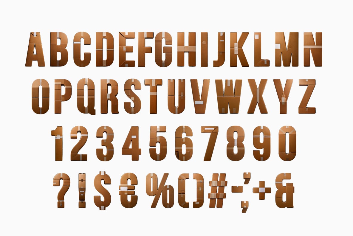 FlatPack Font