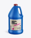 1 Gallon Plastic Jug Mockup