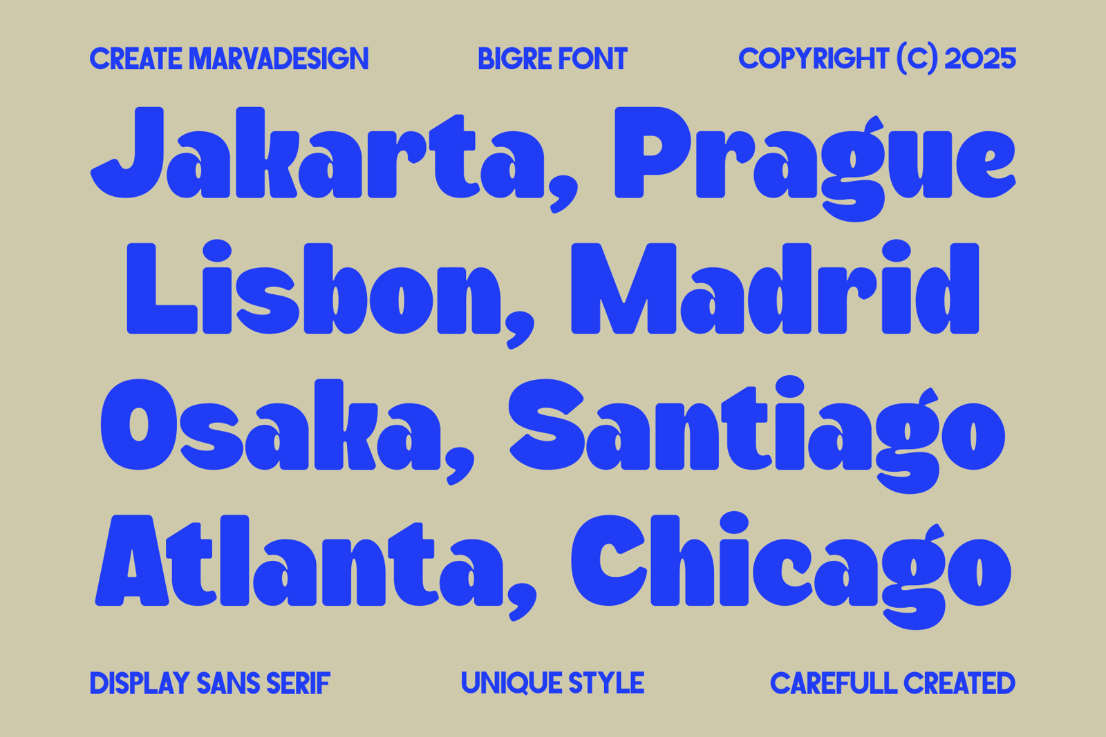 Bigre Font