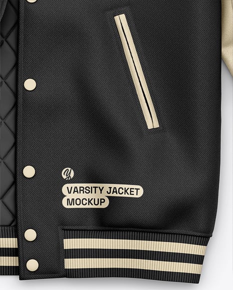 Varsity Jacket Flat Lay