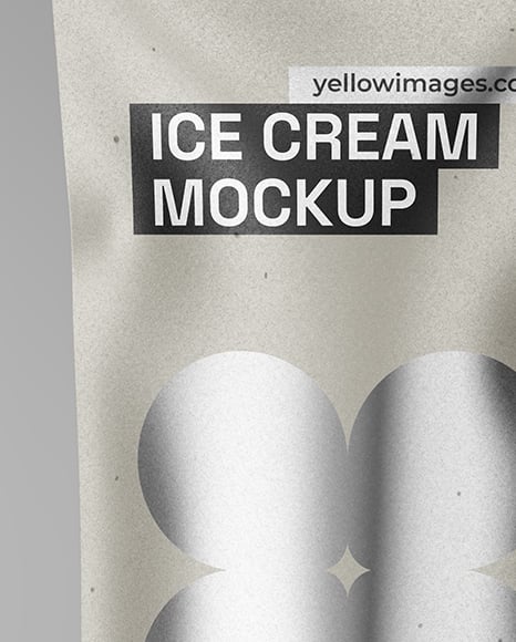 Kraft Ice Cream Package Mockup