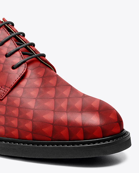 Women's Derby Shoe Mockup