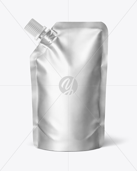 Metallic Doy Pack Mockup