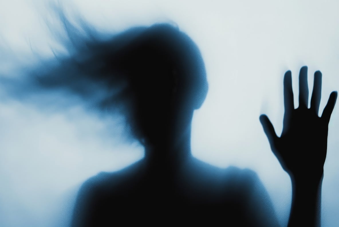 Blurred silhouettes
