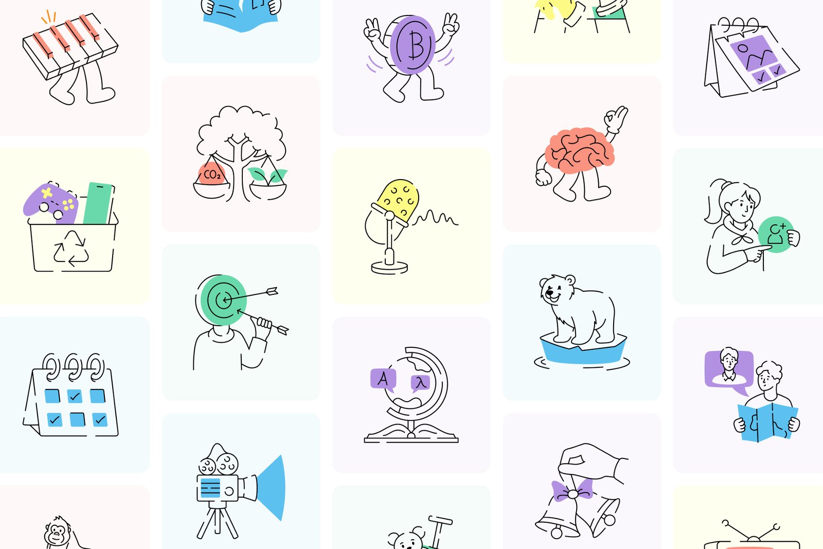 Creative Illustrations Bundle